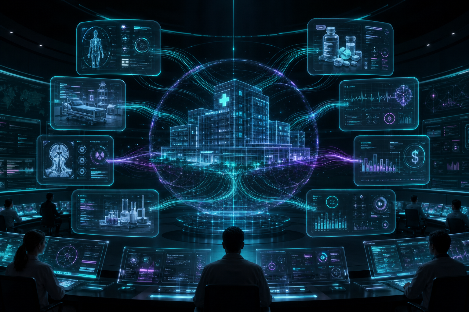 Aidrix HIS - unified hospital command center
